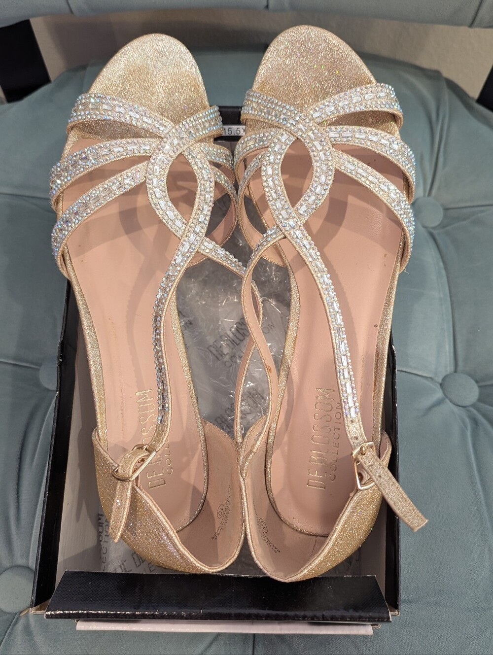 De Blossom Collection Strappy Heels (10)